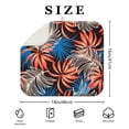 thumbnail image 3 of 2pcs Aloha Tropical Plant Dish Drying Mat Quick Dry Microfiber Kitchen Mat Heat Resistant Compact & Machine Washable, 3 of 5