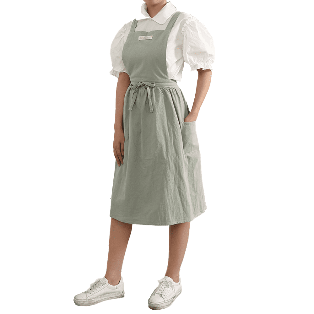 Fashion Home Farm Apron Pockets Collecting Holds Apron Chicken  Kitchen，Dining Bar plus Size Salon Smocks for Clients Lot of Servers  Pinafore Apron