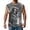 Lantern Reaper, variant on Skull Tank Tops for Men Crew Neck Gothic Workout Tank Tops Summer Sleeveless Shirts for Gym Workout Fitness