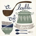 thumbnail image 3 of Urban, Mary 15x15 Black Modern Framed Museum Art Print Titled - A Ladle of Love Winter, 3 of 5