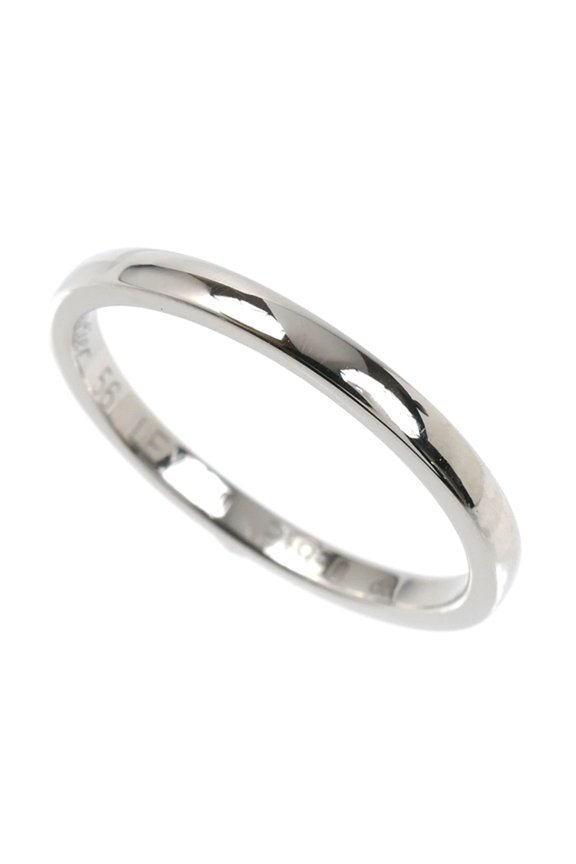 Pre-Owned CARTIER Cartier Pt950 Platinum Ballerina Wedding Ring B4071956 56 3.6g Women's