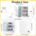 thumbnail image 3 of 1 Pcs 1000 Mini Money Saving Binder Money Saving Challenge Book with Envelopes for Budgeting Cash Planner School Class Christmas Prize Gift (Mint Green), 3 of 10