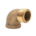 thumbnail image 2 of Thrifco Plumbing 9317038 1/8 90 Brass St Elbow, 2 of 6