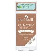 Clay Dry Bold - Cedarwood Vegan Deodorant – 2.8 oz.