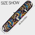 thumbnail image 3 of Dailycode Double Sided Oven Mitt with Loop Heat Resistant Kitchen Long Potholders 7" x 35" Colorful Butterflies, 3 of 6
