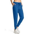 thumbnail image 3 of Pantalones deportivos SANTINY para mujer, ligeros, para correr, con cordón, entrenamiento, viajes, yoga, atletismo, pantalones de salón con bolsillos (Blue_S), 3 of 5