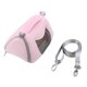 thumbnail image 1 of Sac de transport respirant pour petits animaux de compagnie, hamster, reptile, extérieur, rose, 1 of 4