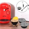 thumbnail image 3 of Cápsulas de Cápsulas de Café, con Cucharas, Fáciles de Limpiar, para Preparar Un Café, Reutilizables, Portafiltros, Filtros, Vaso para Máqui 180ml Sunnimix Filtros de café, 3 of 7