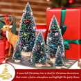 thumbnail image 4 of Ayieyill 5Pcs Artificial Mini Christmas Tree Mini White Christmas Tree with Colorful Beads - Small Christmas Tree Christmas Bottle Brush Trees for Christmas Decorations Indoor, 4 of 8