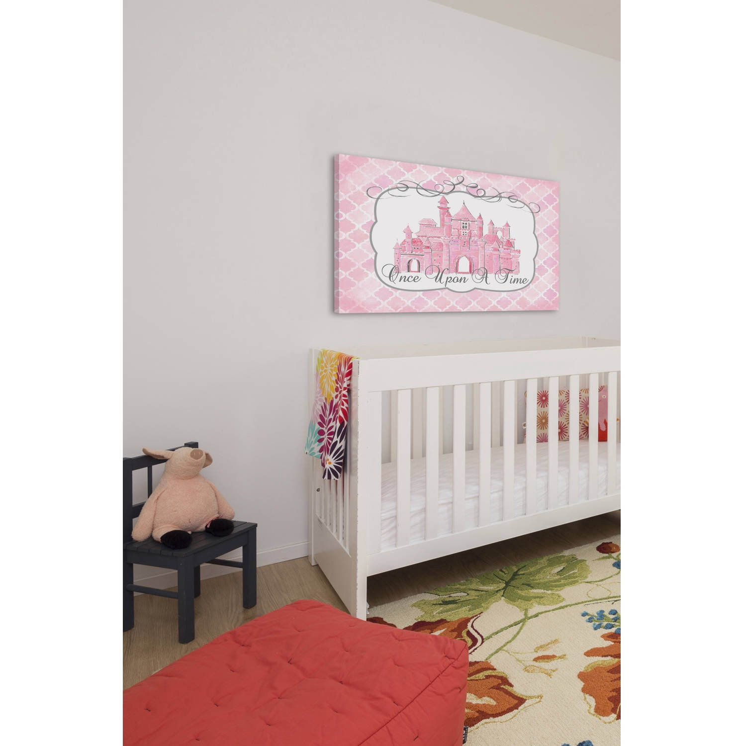 Marmont Hill "Once Upon a Time" by Reesa Qualia Painting Print on Wrapped Canvas