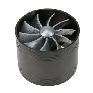 65-75mm Universal Single Supercharger Turbine Turbo Fan Air Filter Intake  Gas Fuel Saver Fan Car Supercharger