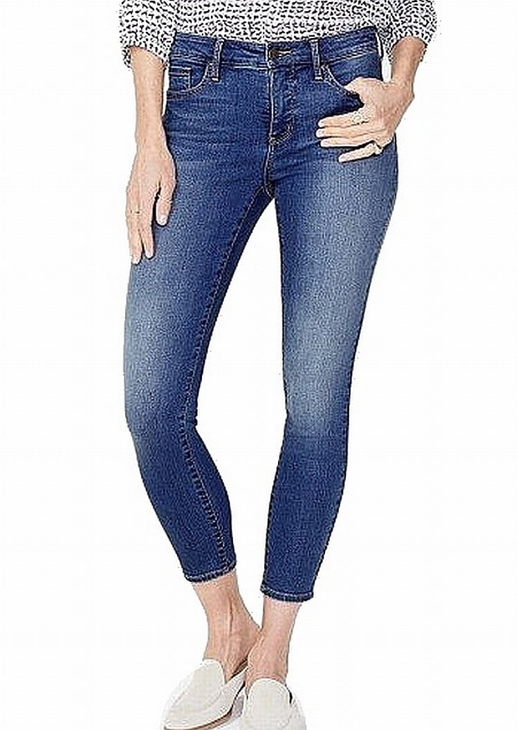 NYDJ Womens Jeans Ami Skinny Ankle Zip 