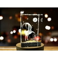 thumbnail image 4 of Capricorn Zodiac Sign 3D Engraved Crystal Keepsake Gift, 4 of 7