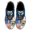 thumbnail image 2 of West Virginia State American flag Shoes Sneakers for Women Men Black Size 11, 2 of 7