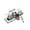Gray, variant on Broom and Mop Holder, Heavy Duty Garden Tool Organizer Rack Rake and Shovel Handle, ABS＋PET Mop Hanger. Suction Cup Wall Mounted Utility Rack