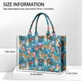 thumbnail image 3 of Large Capacity Tote Bag,Basset Hound Dog and Flower-1 Handbag Fashion Luxury Tote Bag,15.7"x13"x 5.1" Inches,Laptop Compatible, 3 of 6