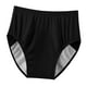 thumbnail image 4 of Pañal para adultos, ropa interior para incontinencia, cómodo, de algodón, con cintura elástica, protector. Negro XXL, 4 of 9