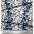 thumbnail image 3 of Soimoi Poly Georgette Fabric Skull Halloween Printed Fabric 1 Yard 52 Inch Wide, 3 of 3