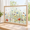 Butterfly Among the Flowers-17.5 x 78.7 in, variant on Floral Feast 17.5 x 78.7 in Decorative Stained Glass Window Film