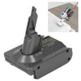 thumbnail image 3 of Adaptador de Batería, Convertidor de Batería de Litio de Luz Abs Fácil de Transportar Resistente para Reemplazo, 3 of 7