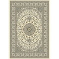 thumbnail image 1 of Dynamic Rugs AN710571196464 Ancient Garden 6 ft. 7 in. x 9 ft. 6 in. 57119-6464 Rug - Ivory/Ivory, 1 of 1