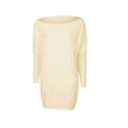 thumbnail image 4 of Lindreshi Long Sleeve Shirts for Women Women Fashion Solid Basic Casual Loose Pullover Long Sleeve T-Shirt Tops, 4 of 5