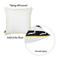 thumbnail image 2 of Black and White Flamingo Lovers Decorative Throw Pillow Cover, 2 of 9
