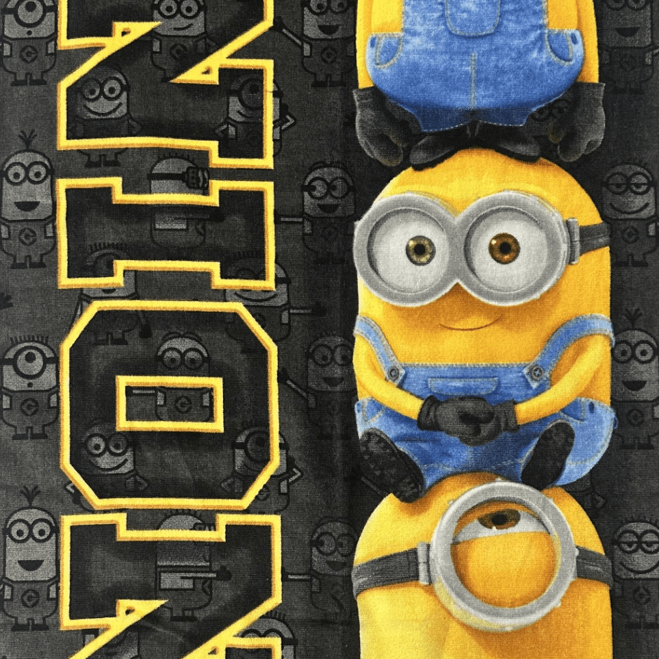 Minions Stacked Beach Towel
