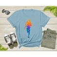 thumbnail image 3 of Running Man Colorful Silhouette Man Doing Sport Exercise T-Shirt Runner Running Lover Gift T Shirt for Men Women Kids Boys Girls Tshirt, 3 of 8