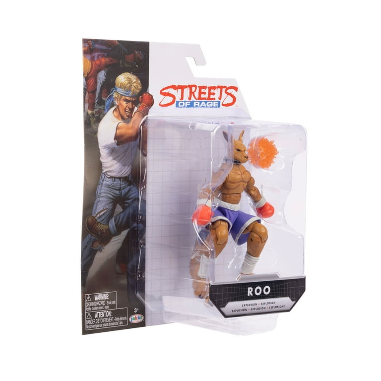 Sega 4 inch Tall Action Figure Streets of Rage Rage Roo with 22