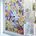 thumbnail image 2 of PVC Static Cling Window Film Matte Frosted Vinyl Glass Stickers Anti-UV Shading Privacy Protection Decals for Home Living Room, 2 of 5