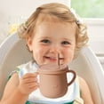 thumbnail image 3 of Clearance items! Silicone Cups With Straw Feeding Cups With 2 Handles And For Infants Random Designss For Drinks And Snacks, 3 of 5