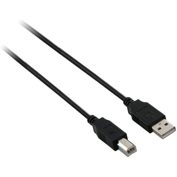 V7-câbles V7E2USB2AB-03M 10FT USB 2.0 CABL Noir