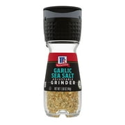 McCormick Garlic Seasoned Salt Grinder, 1.58 oz Mixed Spices & Seasonings