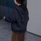 thumbnail image 5 of Suéter de manga larga con capucha para niños, chaquetas y abrigos casuales, de color liso, con capucha y botones, top de punto cómodo e informal, blusa de poliéster para niños., 5 of 7