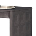 thumbnail image 5 of Kizie Writing Desk- 4 Drawers- Black Rubberwood- Rectangular 60 Inch, 5 of 5