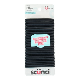 Spartan Super Stretch Rubber Bands Elastic Hair Ties for Ponytails Braids  and More, Black, 250ct