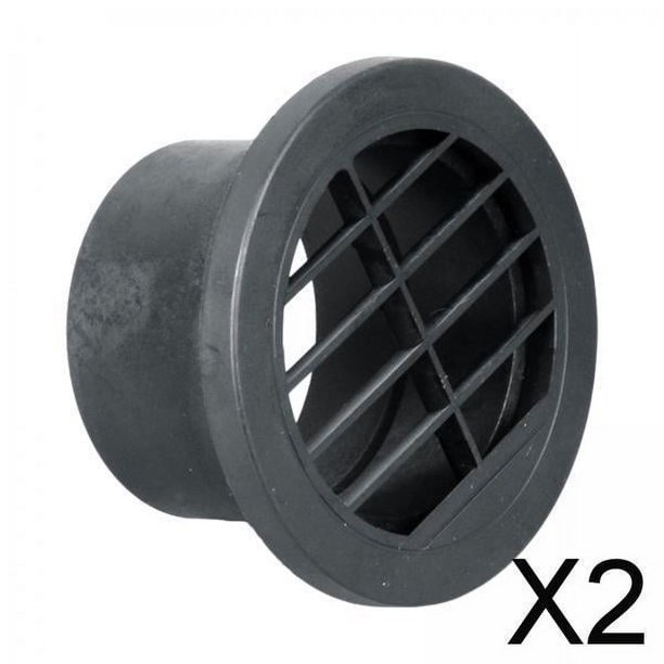 2X salida de ventilación de aire caliente 75mm accesorio de conducto de calentador automático de coche reemplazar directamente 2 piezas