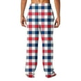 thumbnail image 4 of SnZhen Pants for Man Men's Home Sleepwear Thin Loose Pants Plaid Straight Leg Pants Men's Casual Pants, 4 of 6