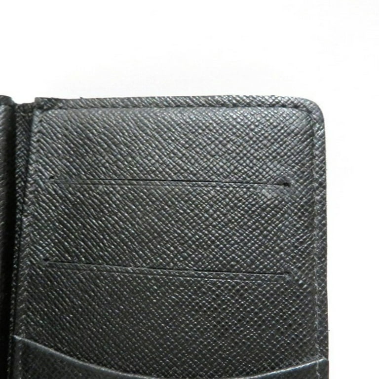 Louis Vuitton Organizer De Poche Black Leather Wallet (Pre-Owned)