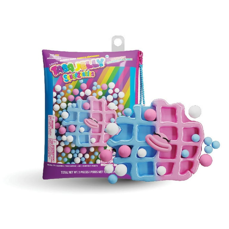 Taba Jelly Wally Waffle Squishy with Decorations photo 1