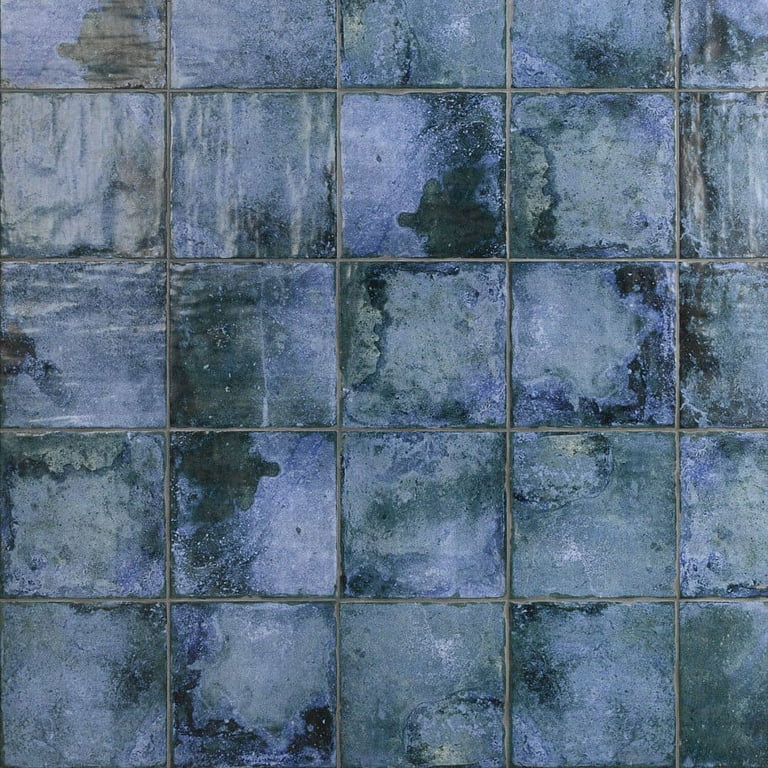 Bond Tile Harbour Blue 8 in. x 8 in. Matte Ceramic Floor and Wall Tile (25 Pieces 10.76 Sq. Ft. / Box) Bond Tile Harbour Blue 8 in. x 8 in. Matte Ceramic Floor and Wall Tile (25 Pieces 10.76 Sq. Ft. / Box)