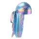 thumbnail image 5 of Gorro de Quimio Sunnimix Brillante Musilim Hat Headwrap Cubierta de Pérdida de Cabello Azul, 5 of 7