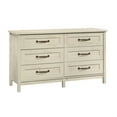 Better Homes & Gardens Modern Farmhouse 6 Drawer Dresser, Rustic White