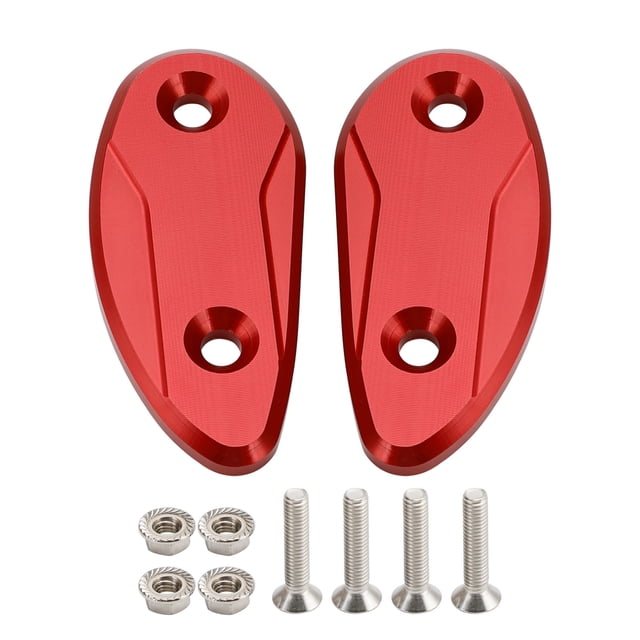 Plaques Miroir Rouges CNC pour Honda CBR 1000 RR CBR1000RR 2008-2023