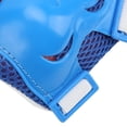 thumbnail image 4 of 6 Piezas/Juego de Equipo de protección para Patinaje sobre Ruedas: Protectores Ajustables para Rodillas, Codos y Palmas para niños de 6 a 18 años(Azul), 4 of 5