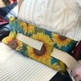 thumbnail image 3 of Retro Watercolor Sunflower Pillow - Pain Relief Seatbelt Cushion for Post-Operative Patients, 3 of 7