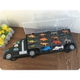 thumbnail image 3 of Transporte Car Set Carrier Interactivo Camión Mini modelos Juguete Niños Favores Artesanías GeweYeeli FN001030-01B, 3 of 7