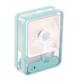 thumbnail image 4 of Desk Misting Fan 3 Speed USB Charging Quiet Table Water Mist Spray Fan with Night Light for Bedroom Office Travel Green, 4 of 5