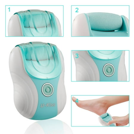 U-Kiss Multi-functional Electric Callus Remover for Foot Care rechar geable Pedicure Manicure Set Replacement of Pumice Stone